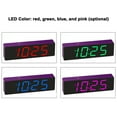 thumbnail image 5 of Electronic DIY table clock set,Diy Table Clock Alarm Clock Time Function Diy Set Led Clock Kit Diy Set Optional Table Clock Set Kit Modes Alarm Error Function Diy Modes Alarm Clock Mewmewcat, 5 of 5