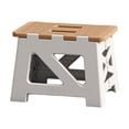 thumbnail image 2 of Folding Step Stool for Kids and Adults | Portable Non-Slip Plastic Step Stool with Heavy Duty Support | Compact Foldable Stool for Home Kitchen Bathroom Camping Outdoor Use and Extra Seating, 2 of 6