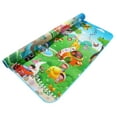 thumbnail image 1 of 200x180cm Baby Kids Play Mat Two Sides Waterproof Crawling Mat Picnic Cushion Large Playing Activity Pad Giraffe Shaped Foam Non-Toxic, 1 of 7