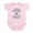 Petal Pink, variant on CafePress - Heaven And The Upper Peninsula Infant Bodysuit - Baby Light Bodysuit, Size Newborn - 24 Months