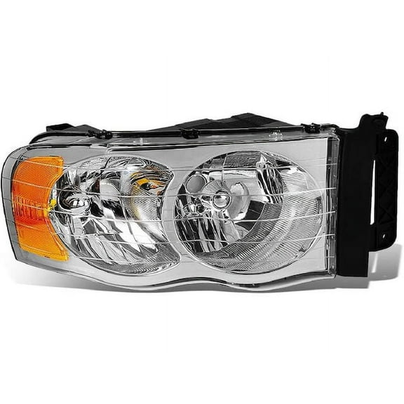 Right Passenger Side Headlight Assembly - Compatible with 2002 - 2004 Dodge Ram 1500 2003