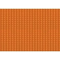 thumbnail image 1 of Ahgly Company Indoor Rectangle Patterned Neon Orange Area Rugs, 6' x 9', 1 of 6