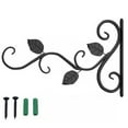 thumbnail image 1 of Bearachild Estante de flores Estructura de metal Soporte colgante Habitación Calcomanía Planta Jardín Suministros Montado en la pared Instalación Type2 NO2 Bearachild HA001918-01, 1 of 6