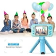 thumbnail image 5 of PURULU Kids Camera with Flip-up Lens for Selfie & Video, HD Digital Camera with 32GB SD Card, Ideal for 3-8 Years Old Girls Boys on Birthday Christmas Party as Gift(Blue）, 5 of 7
