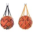 thumbnail image 1 of Sac Filet de Transport en Nylon Filet de Ballon de Volleyball Basketball Soccer Sac Filet de Transport 2 Pcs Rangement Porte-Sport pour Basketball Volleyball Soccer Soccer Poche Extérieur, 1 of 7