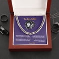 thumbnail image 3 of To My Son | Cuban Link Chain | I Am Proud of You, 3 of 4