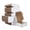 4" x 4" x 2"-100 Pack, variant on 6" x 4" x 3" 10 Pack White Corrugated Cardboard Shipping Boxes