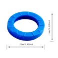 thumbnail image 3 of 32pcs Bright Colored Silicone Key Caps Sleeve Ring Key Caps Elastic Key Tags Key Identifier Coding Rings(Mixed Color), 3 of 6