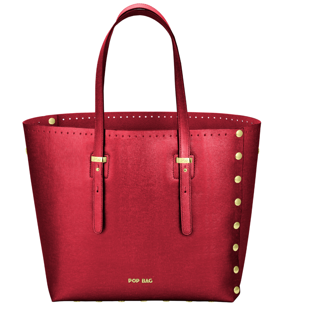Saffiano Leather Tote Bag
