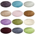 thumbnail image 3 of YAOMOBB Soft Polyester Rug Super Soft Luxury 120cm Round Fluffy Area Rug for Solid Color Bedroom Nursery Comfort, 3 of 6