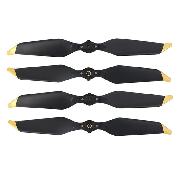 2 pares de hélices 8331F para Pro de liberación rápida de bajo ruido Oro Yotijar Propulsores Pro Platinum de Mavic