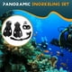 thumbnail image 4 of Equipo de Snorkel para Adultos, Juego de Snorkel Panorámico, Máscara de Snorkel, Snorkel Superior Seco, Máscara de Buceo y Aletas, Negro, 4 of 8