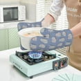 thumbnail image 7 of Honeii Cute Fat Cat patten Oven Mitts and Pot Holders Sets, Baker Oven Mitts, Mittens for Kitchen Decor, Baking Lover over Gloves Gifts, 7 of 7