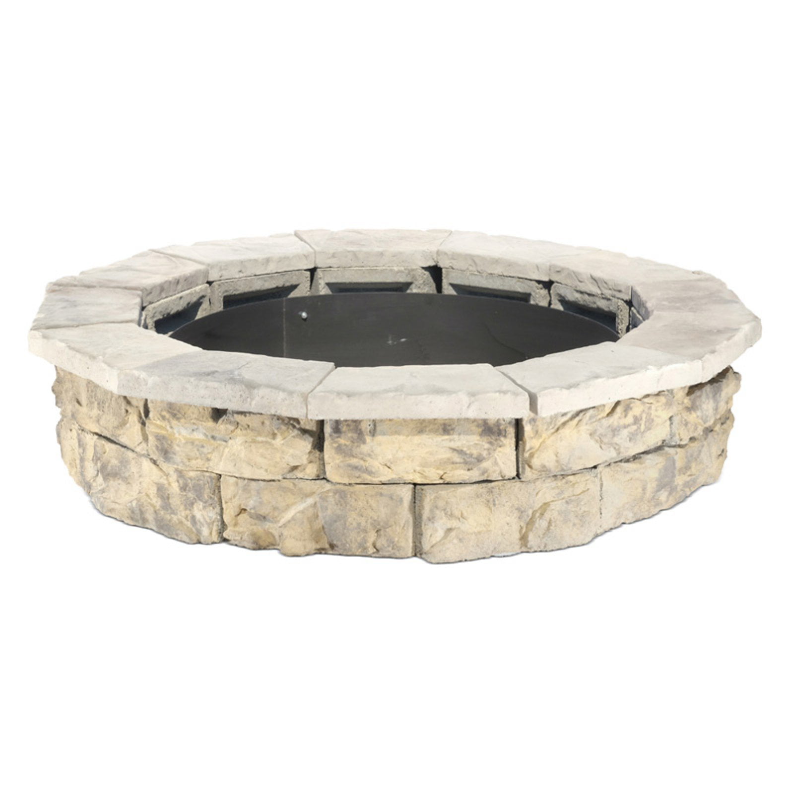 Pantheon Round Diy Fire Pit Kit, How To Build A Round Concrete Fire Pit