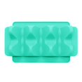 thumbnail image 2 of Clearance Items,npkgvia Food Storage,Food Containers,Silicone Holder Food Grade Rack Tray Holds Up To 5 Food Plates With Easy Access Handle Dishwasher & Microwave,Kitchen Storage,Green, 2 of 7