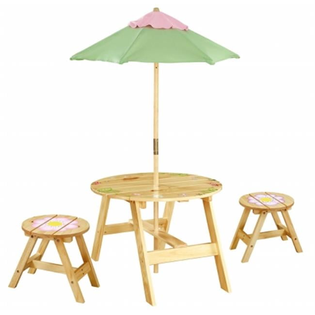 Fantasy Fields TD-0029A Magic Garden Outdoor Table And Set of 2 Chairs