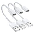 thumbnail image 1 of 3Pcs USB C Female to USB Male Adapter Charger Cable Adapter, 1 of 7