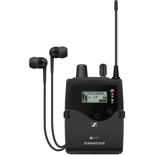 Receptor portátil estéreo Sennheiser A 509622 con auriculares Ie4