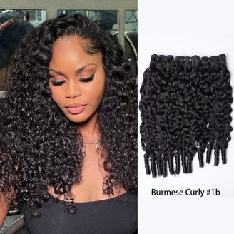 Water Wave Human Hair Bundles Ocean Wave Wet and Wavy  display picture 2