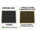 thumbnail image 5 of WINDON BAY Stove Range Hood Vent Filter - Premium Aluminum Mesh and Charcoal Carbon Replacement for Broan Range Hoods, 8.5" x 11.25" x 3/8" - 1pk, 5 of 5