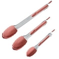 thumbnail image 2 of Ayesha Curry Kitchenware Tools and Gadgets Locking Tongs Kitchen Utensil Set, 3 Piece, Redwood Red, 2 of 2