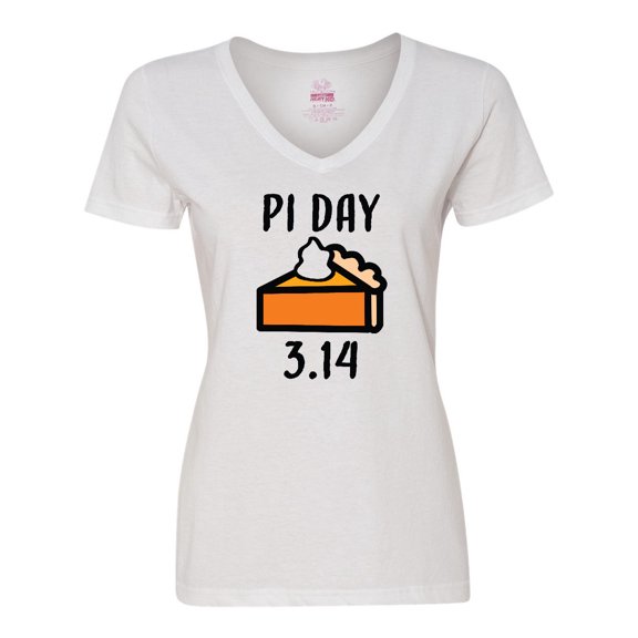 Inktastic Pi Day 3.14 Women's V-Neck T-Shirt