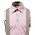 thumbnail image 5 of FashionOutfit Men's Regular Fit Dress Shirt, 5 of 6