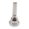 thumbnail image 3 of Milaget Trombone Mouthpiece Lightweight Sturdy Brass for Concert Musicians Practical Smooth Large Shank, 3 of 9