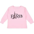 thumbnail image 3 of Inktastic J'aime Paris Girls Long Sleeve Toddler T-Shirt, 3 of 5
