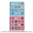 thumbnail image 1 of Libreta Prichos Corazones 60 Hojas Varios Modelos 1 Pieza, 1 of 4