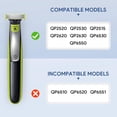 thumbnail image 3 of Étui pour Rasoir Électrique à Lame O, Compatible avec QP2724, QP2520, QP2630 O Blade 360 et O Blade Pro, Tondeuse Électrique pour le Visage et le Corps et Protège-Peigne de Guidage Têtes de Rechange Rasoir Étui de Voyage pour Rasoir, 3 of 5