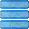 thumbnail image 1 of CUITING 3 Pack Reusable Mop Refill Pads Compatible with Bona Mops 18 Inch Deep Cleaning Replacement Pads Microfiber Mop Pads Wet Replacements Mop Pads for Pet System Thickened Fiber Clean, 1 of 7