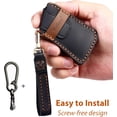 thumbnail image 4 of Key Fob Cover Compatible with Lexus ES LS LC RX NX LX TX GX 2018-2025 Keychain Case Holder Protector,Black, 4 of 7