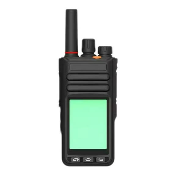 HI-B8 WIFI LTE/ FM Walkie Talkie 2GB 16GB 2.4 Inch Touch Screen Android 9.0 Phone Call GPS Voice Record US Plug,1 * walkie talkie