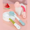thumbnail image 3 of Silica Gel Fruit Puree Spoon Lightweight and Safe Spoon Gift for Children Kids Baby, 3 of 4