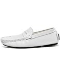 thumbnail image 3 of Men's Casual Loafers Moccasin Slip on Flats Boat Casual Dress Driving Shoes, 3 of 7