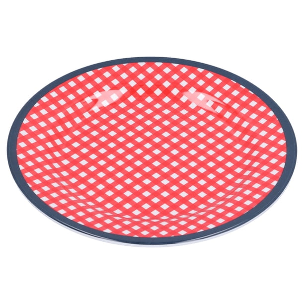 Plato de cena, plato de postre decorativo de porcelana de imitación de 9 pulgadas, plato de ensalada, diseño de última generación