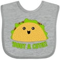 thumbnail image 3 of Inktastic Taco Bout a Cutie Cute Taco Pun Boys or Girls Baby Bib, 3 of 4