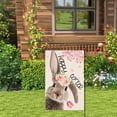 thumbnail image 1 of QTOCIO Easter Decorations, Easter Flower Bunny Garden Flags Linen Patio Decor Holiday Flags, 1 of 7