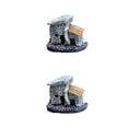 thumbnail image 1 of Inteprter Kit de jardín de hadas de alta calidad, impermeable, hermoso, ligero, decoración de terrario, amplia aplicación, decoración de tipo 3 2piezas, 1 of 6