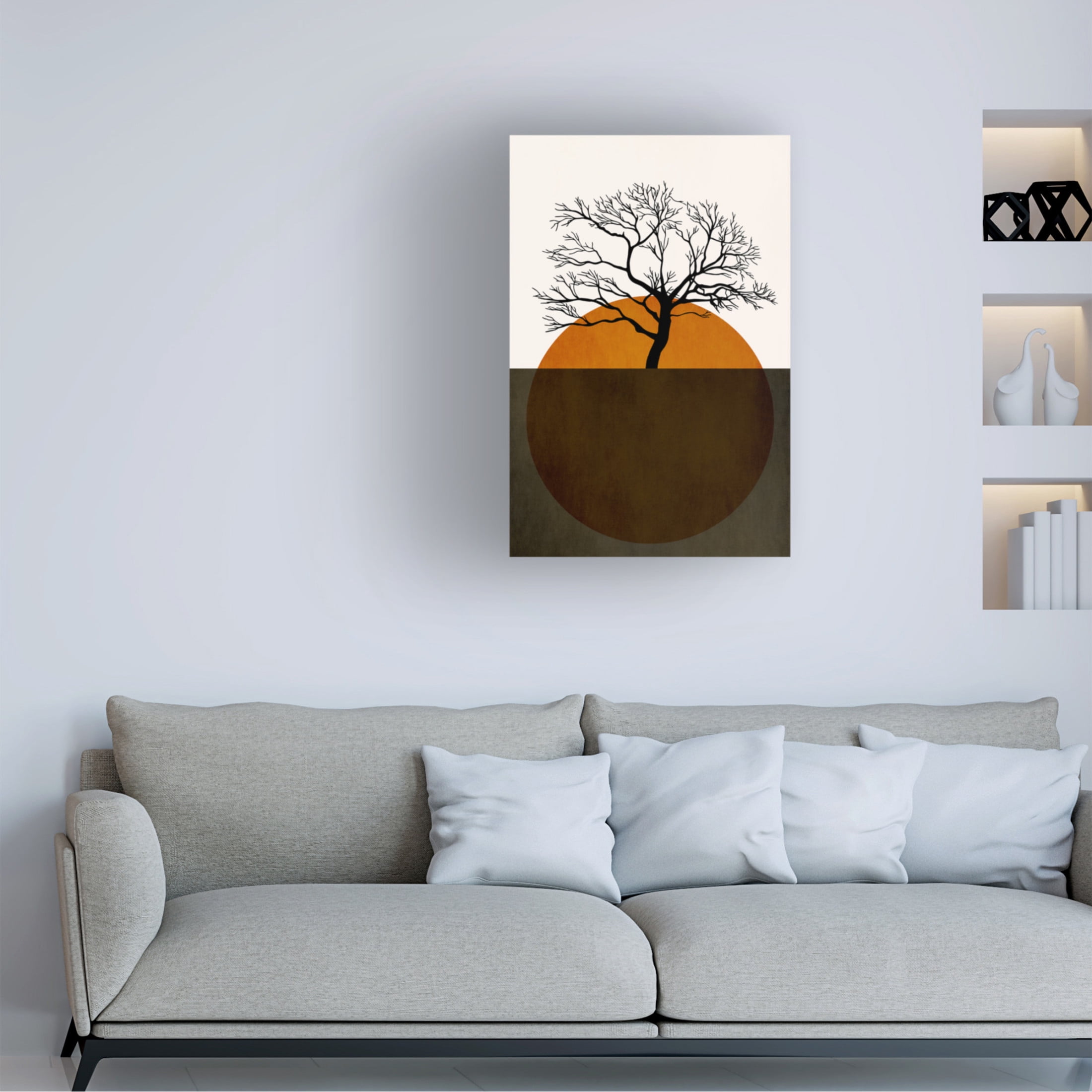 Trademark Fine Art Kubistika  Winter Days Canvas Wall Art