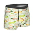 thumbnail image 4 of Uemuo Dachshund Dog Puppy Pattern Men's Boxer Briefs,Trunk Anti-Chafing,Comfortable, Durable, and Stylish Underwear-X-Large, 4 of 9