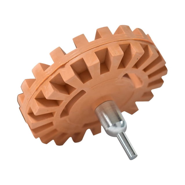 Speravity Eliminador de calcomanías, pegatina de rueda de goma, borrador, suministros para coche, limpieza de pintura de 4 pulgadas de larga Automoción decorativa y accesorios tipo 4