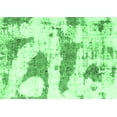 thumbnail image 1 of Ahgly Company Indoor Rectangle Abstract Emerald Green Modern Area Rugs, 3' x 5', 1 of 4