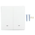 thumbnail image 1 of Para ZigBee Switch Control de aplicación de voz Función de sincronización interruptor de pared inteligente funciona para Google Home 100-250V, 1 of 8