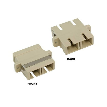 - Kentek Fiber optic adapter SC to SC SC/SC duplex flange mount feedthrough coupler multimode