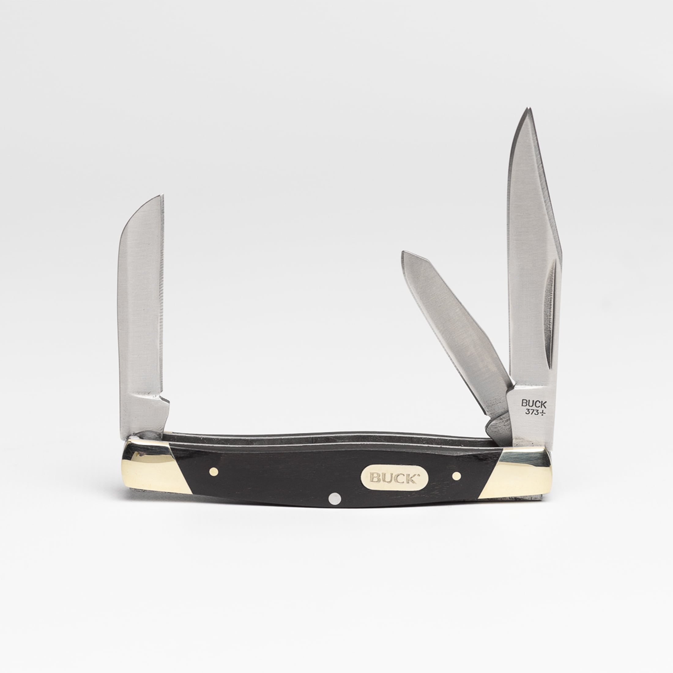 Buck Knives 373 Trio and 379 Solo 2-Knife Combo Tin, Multiple Blades, Black, Holiday 2022