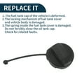 thumbnail image 7 of Unique Bargains Gas Fuel Cap Fuel Filler Cap No.1J0201550A for Audi A4 A6 A8 Black, 7 of 7