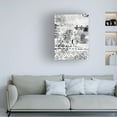 thumbnail image 2 of Canvas Wall Art - Maliq 'Black And White' Wall Art for Living Room, Bedroom, or Office Décor by Trademark Fine Art - 18 x 24 Inches, 2 of 4