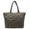 thumbnail image 3 of Bolso Hombro Acolchado para Mujer Mano Ligero E Hinchado (gris), 3 of 9